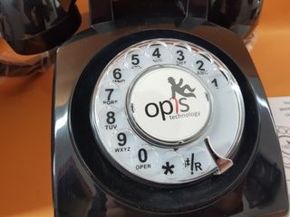Teléfono Opis 60s Negro