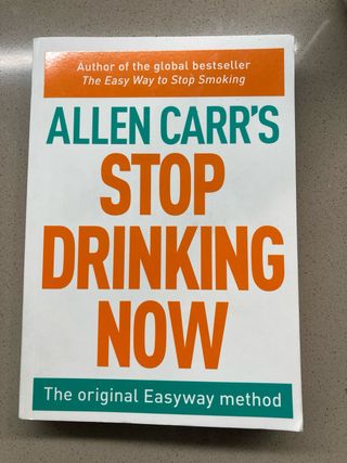 Libro “Stop Drinking Now” Allen Carr
