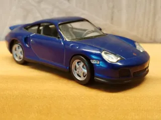 Porsche 911 Turbo 1:43 Blu