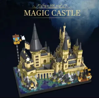 Castello di Harry Potter in stile Lego