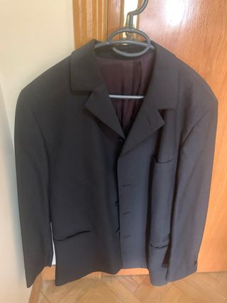 Chaqueta/Americana Hombre Gris Oscuro