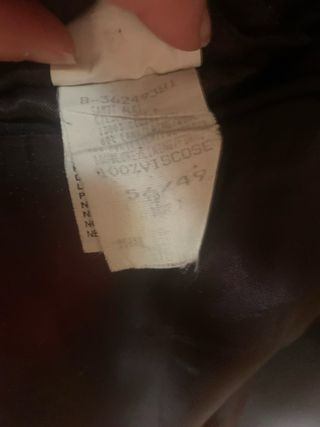 Chaqueta/Americana Hombre Gris Oscuro