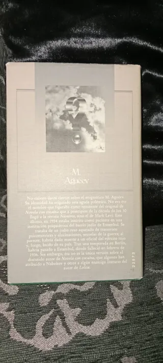Libro Novela con cocaína