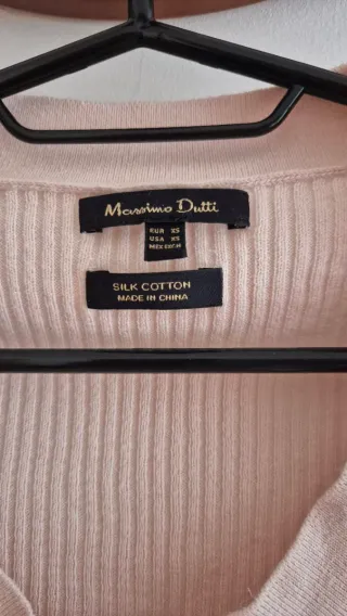 Jersey Massimo Dutti Rosa Talla XS