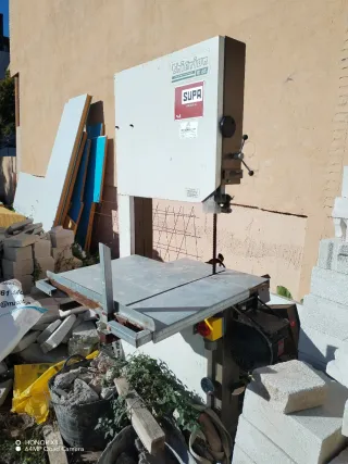 Sierra de cinta madera hormigón celular ytong