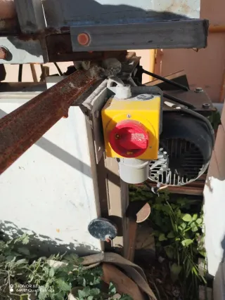 Sierra de cinta madera hormigón celular ytong