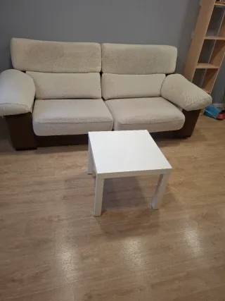 Mesa de centro blanca