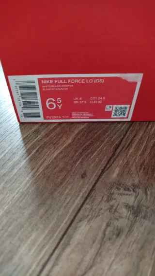 Nike Full Force GS Zapatillas Blancas