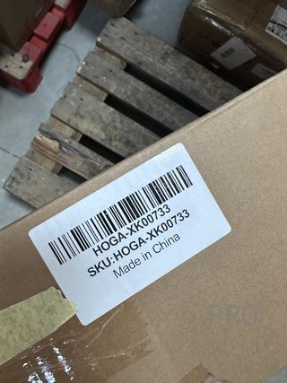 Tavolo da pranzo rotondo Tribesigns per 4-6 persone, tavolo da fattoria da 47 pollici, tavolo industriale con base in metallo per cucina, soggiorno, nero e marrone