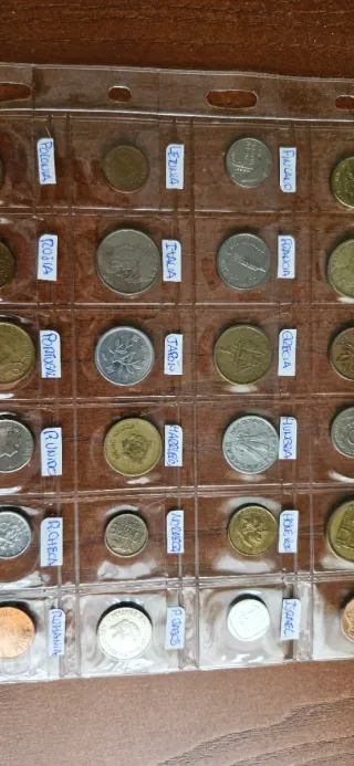 Colección de Monedas del Mundo