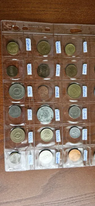 Colección de Monedas del Mundo