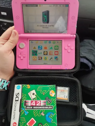 Nintendo 3DS XL Rosa + 2 Giochi