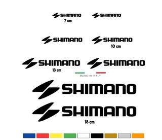 Adesivi SHIMANO Made in Italy