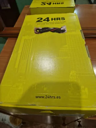 Zapatos 24 Horas Piel Talla 45 Negro