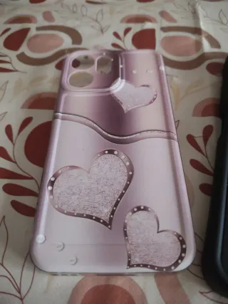 Cover per Oppo Reno 14f con cuori