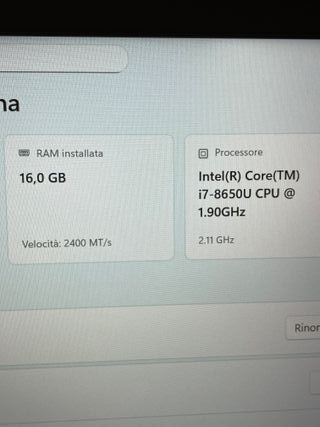 Pc Notebook Dell 5490 i7 16/256 8GEN.