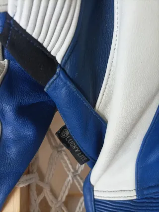 Traje Moto MQP Cuero 1 Pieza Talla 48