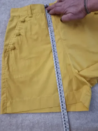 Pantaloncini vintage made in italy vita alta coton