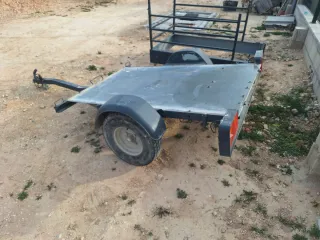 Remolque moto personalizado con documentación