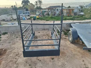 Remolque moto personalizado con documentación