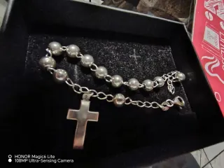 Bracciale Rosario Argento Sterling 925