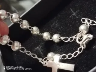 Bracciale Rosario Argento Sterling 925