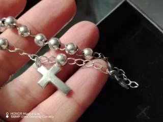 Bracciale Rosario Argento Sterling 925