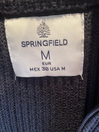 Jersey Springfield azul talla M