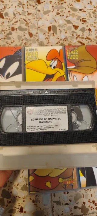 Películas VHS Looney Tunes Español