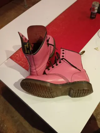 Botas Dr. Martens rosa