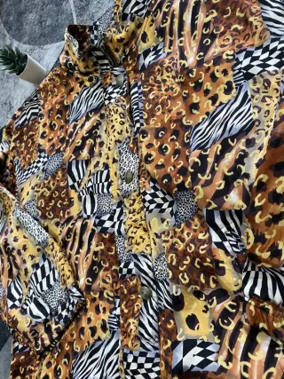 Giacca Vintage Anni '90 Uomo Seta