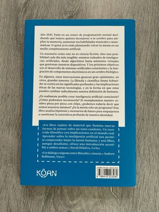 Libro Inteligencia artificial de Susan Schneider