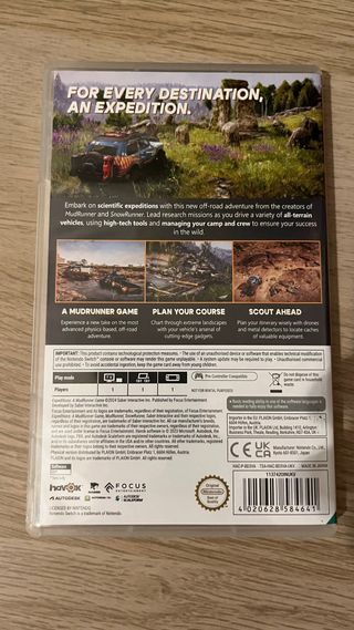 Expeditions: A Mudrunner Game Nintendo Switch