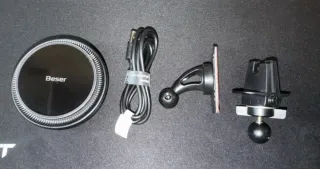 Cargador Inalámbrico Rápido Beser 15W Coche