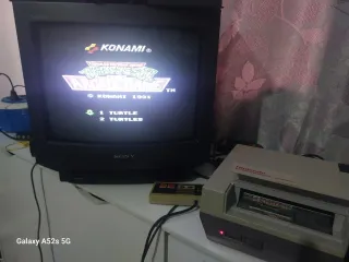 Cartucho NES Teenage Mutant Hero Turtles II