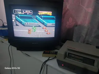 Cartucho NES Teenage Mutant Hero Turtles II