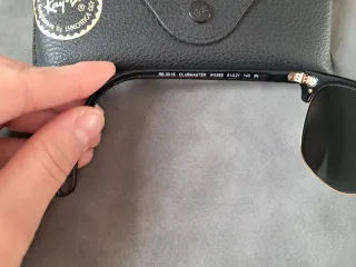 Gafas Ray-Ban Clubmaster Negro/Dorado