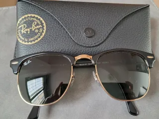 Gafas Ray-Ban Clubmaster Negro/Dorado