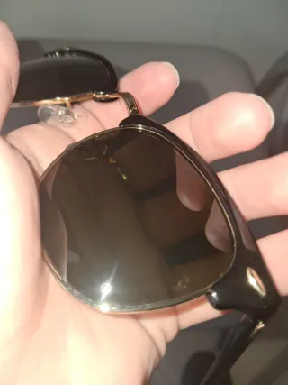 Gafas Ray-Ban Clubmaster Negro/Dorado