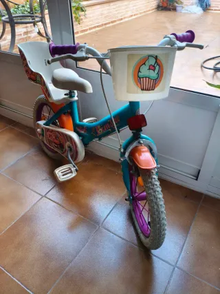 Bicicleta niña 4-6 años