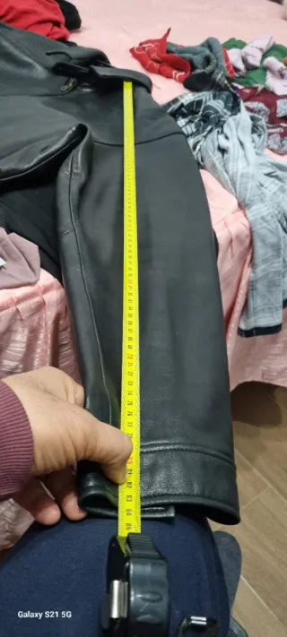 Chaqueta de cuero Polo Ralph Lauren Talla XL