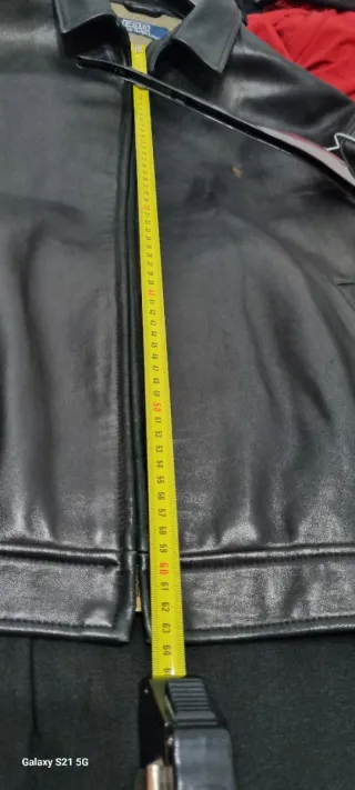 Chaqueta de cuero Polo Ralph Lauren Talla XL