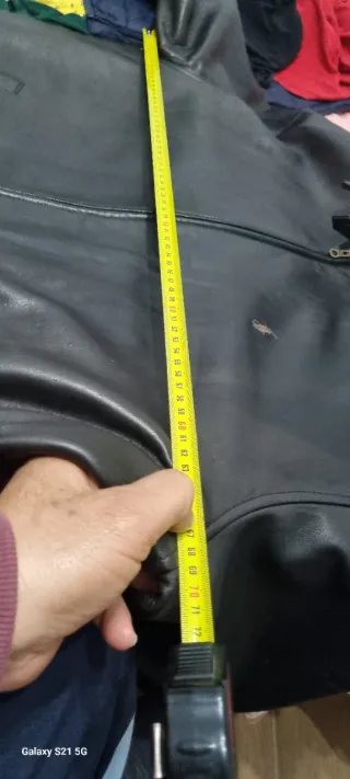 Chaqueta de cuero Polo Ralph Lauren Talla XL