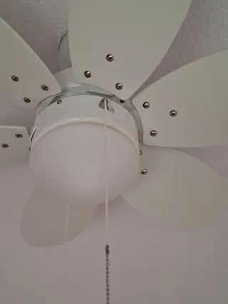 Ventilador de techo con lámpara