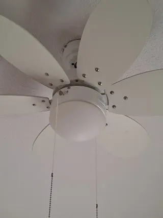 Ventilador de techo con lámpara