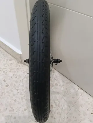 Ruota bici pieghevole + camera