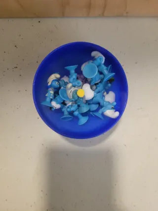 Lote de figuras de Pitufos