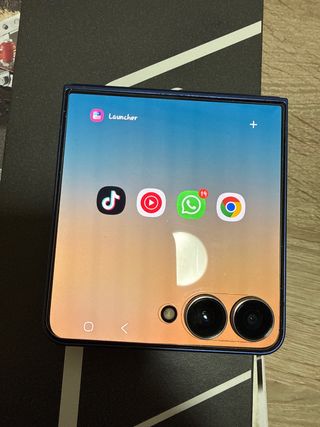 Samsung Galaxy Z Flip 7 Beige/Azul 12gb