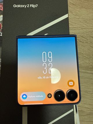 Samsung Galaxy Z Flip 7 Beige/Azul 12gb