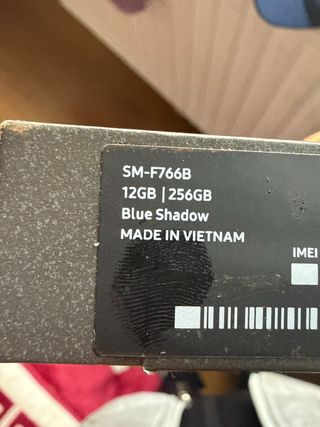 Samsung Galaxy Z Flip 7 Beige/Azul 12gb